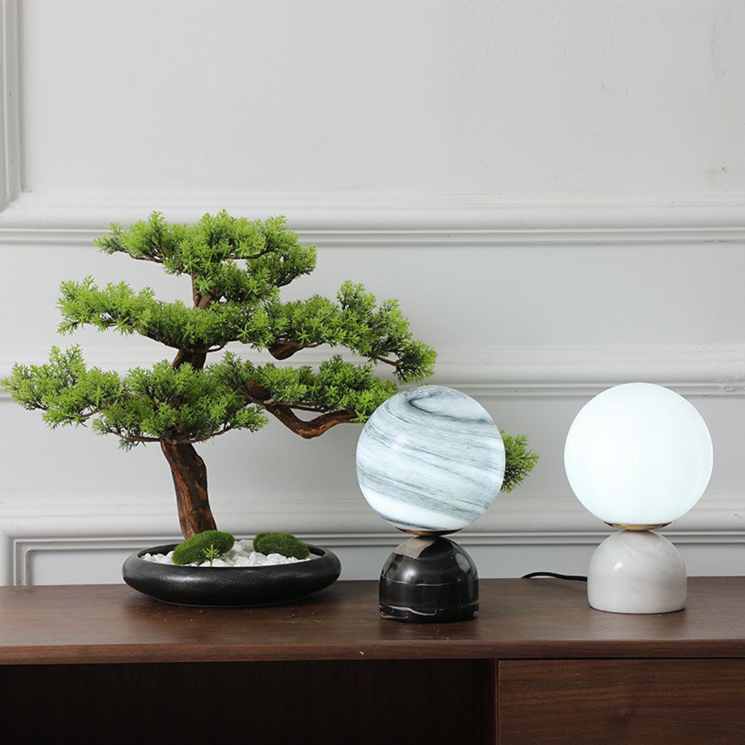 Small Marble Desk Lamp