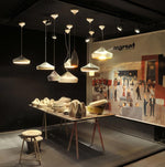 Pleated Box Hanging Light Fixtur