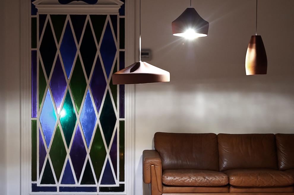 Pleated Box Hanging Light Fixtur