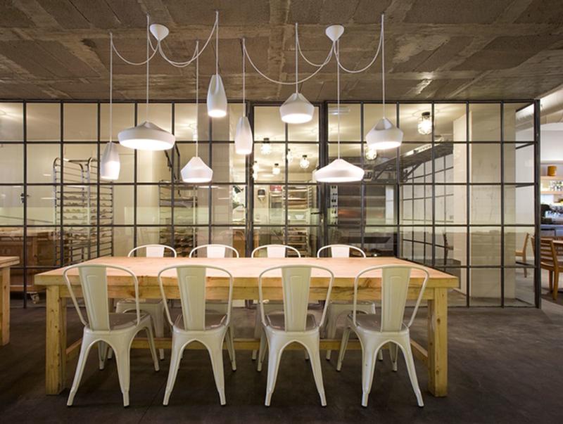 Pleated Box Hanging Light Fixtur