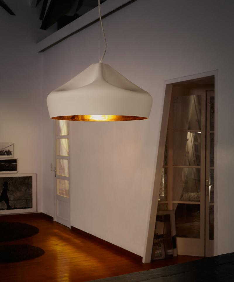 Pleated Box Hanging Light Fixtur