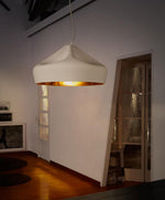 Pleated Box Hanging Light Fixtur