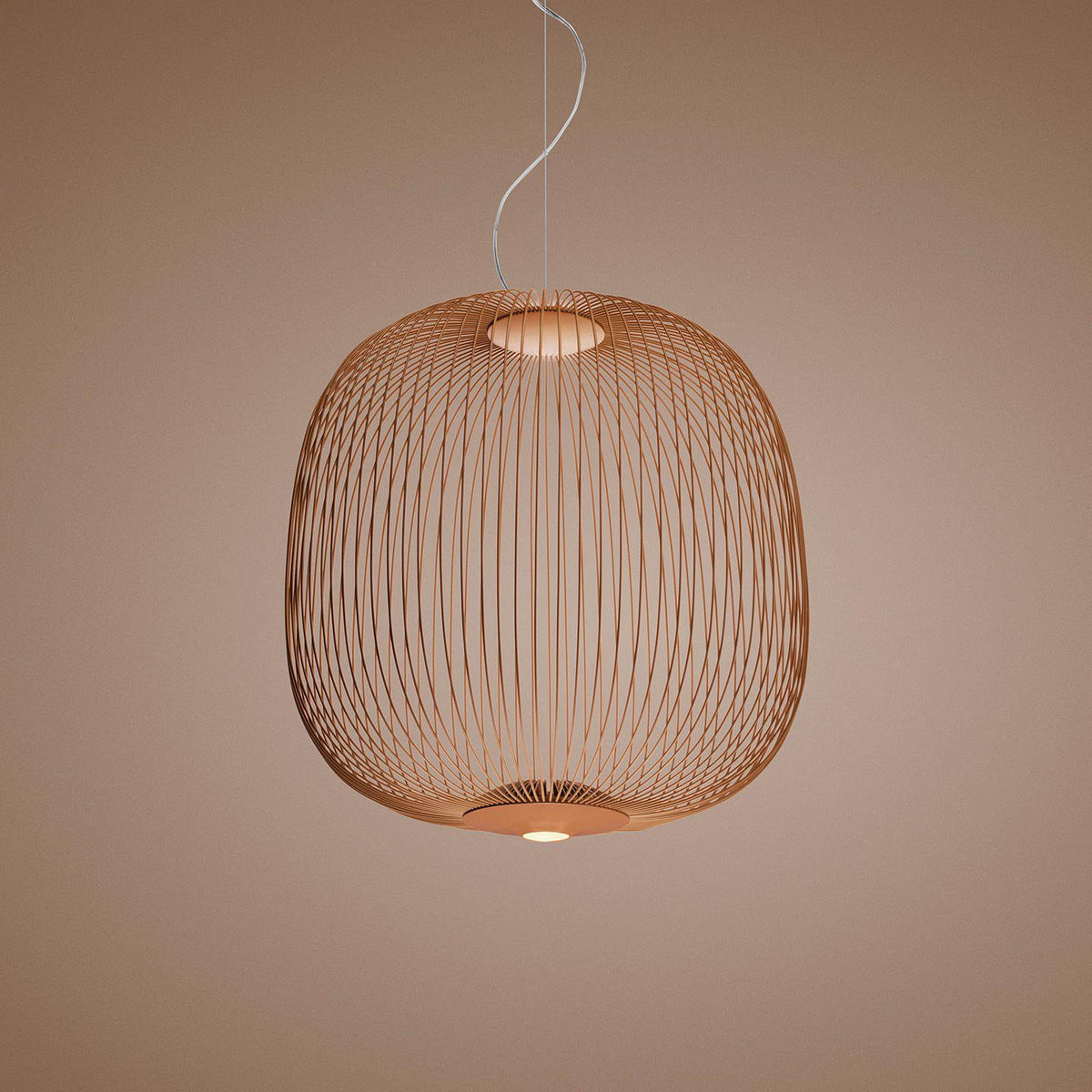 Spoke Suspension Pendant Light