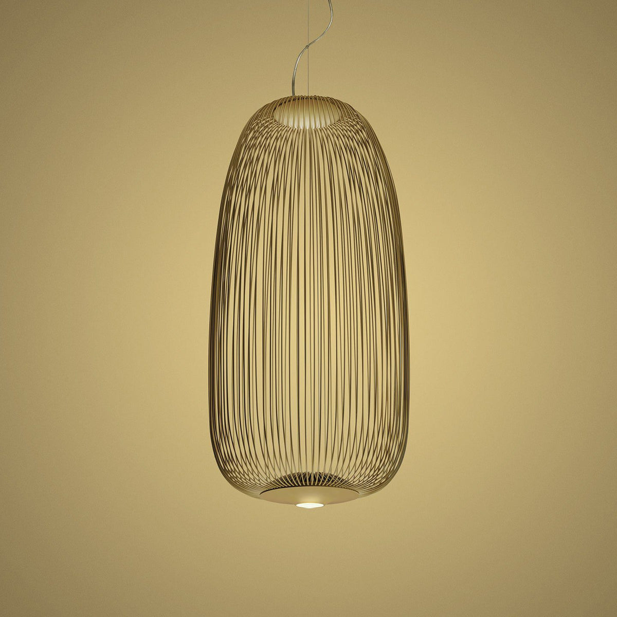 Spoke Suspension Pendant Light