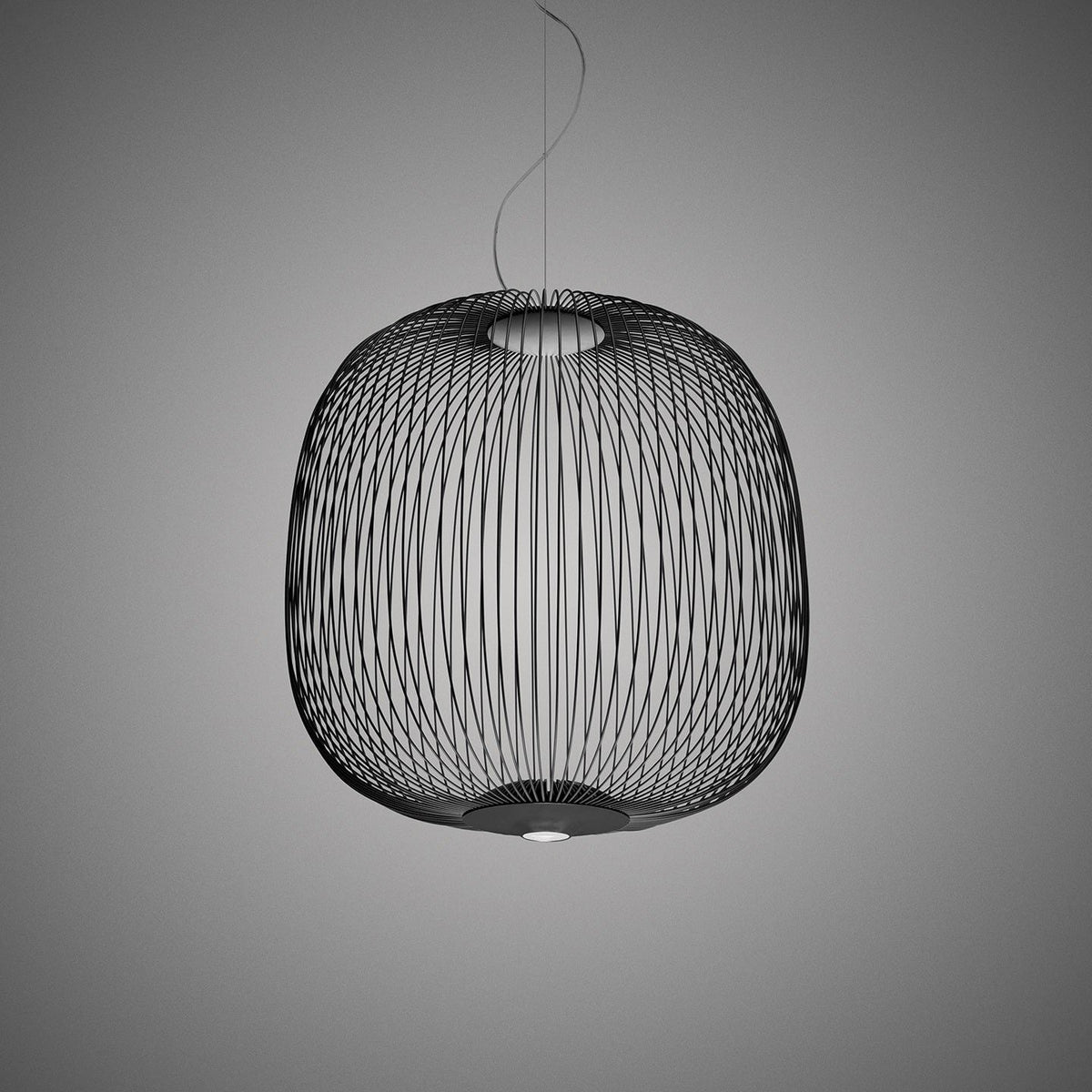 Spoke Suspension Pendant Light