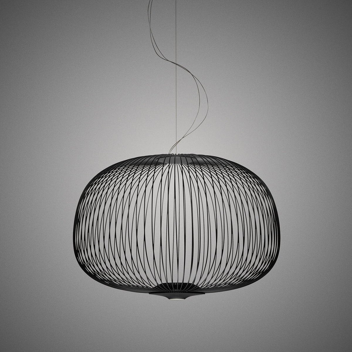 Spoke Suspension Pendant Light