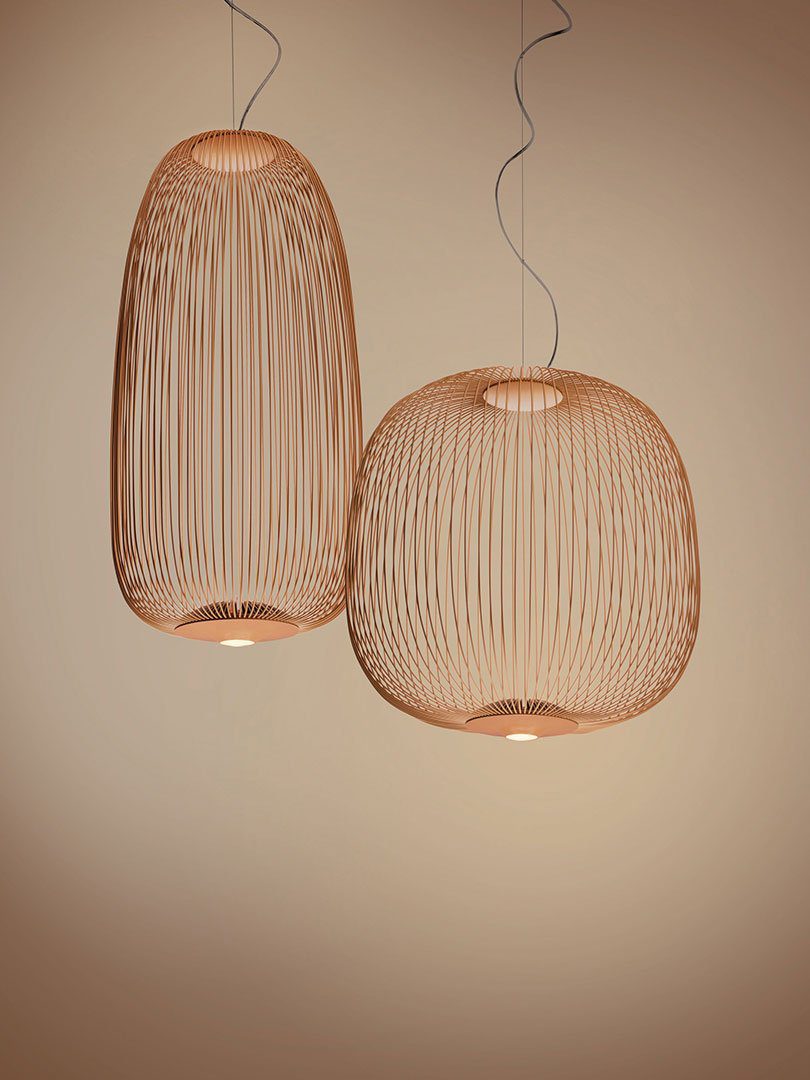 Spoke Suspension Pendant Light