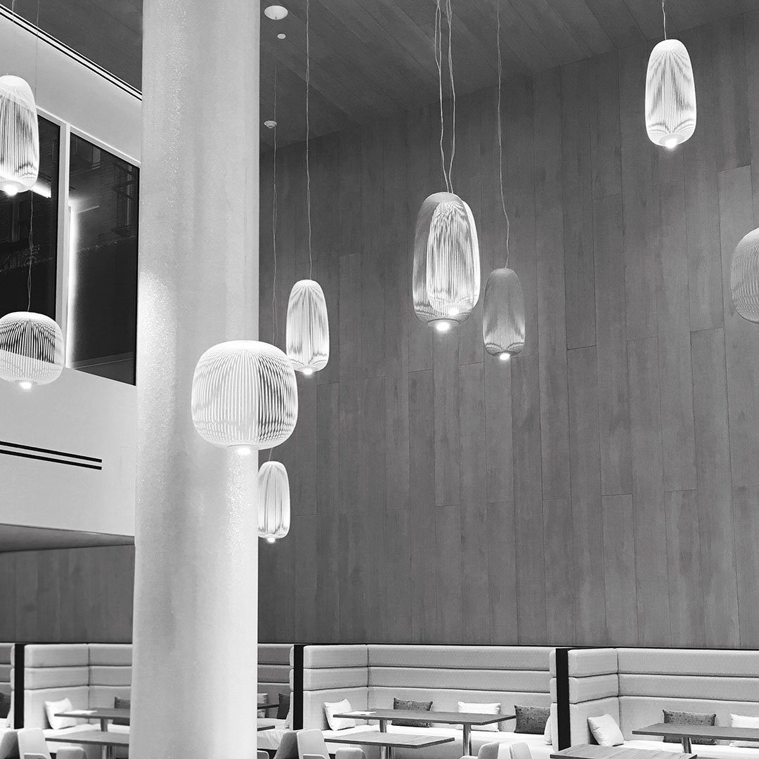 Spoke Suspension Pendant Light