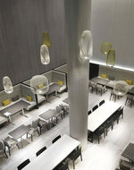 Spoke Suspension Pendant Light