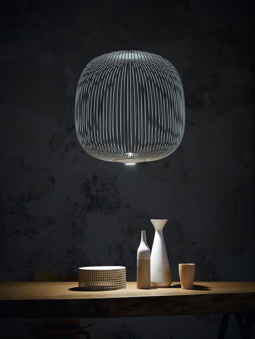 Spoke Suspension Pendant Light
