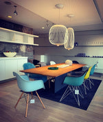 Spoke Suspension Pendant Light
