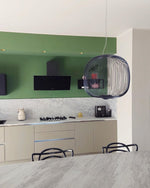 Spoke Suspension Pendant Light