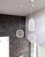 Spoke Suspension Pendant Light