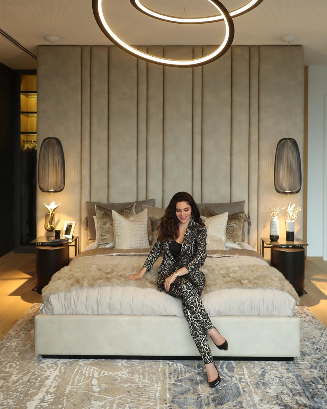 Spoke Suspension Pendant Light