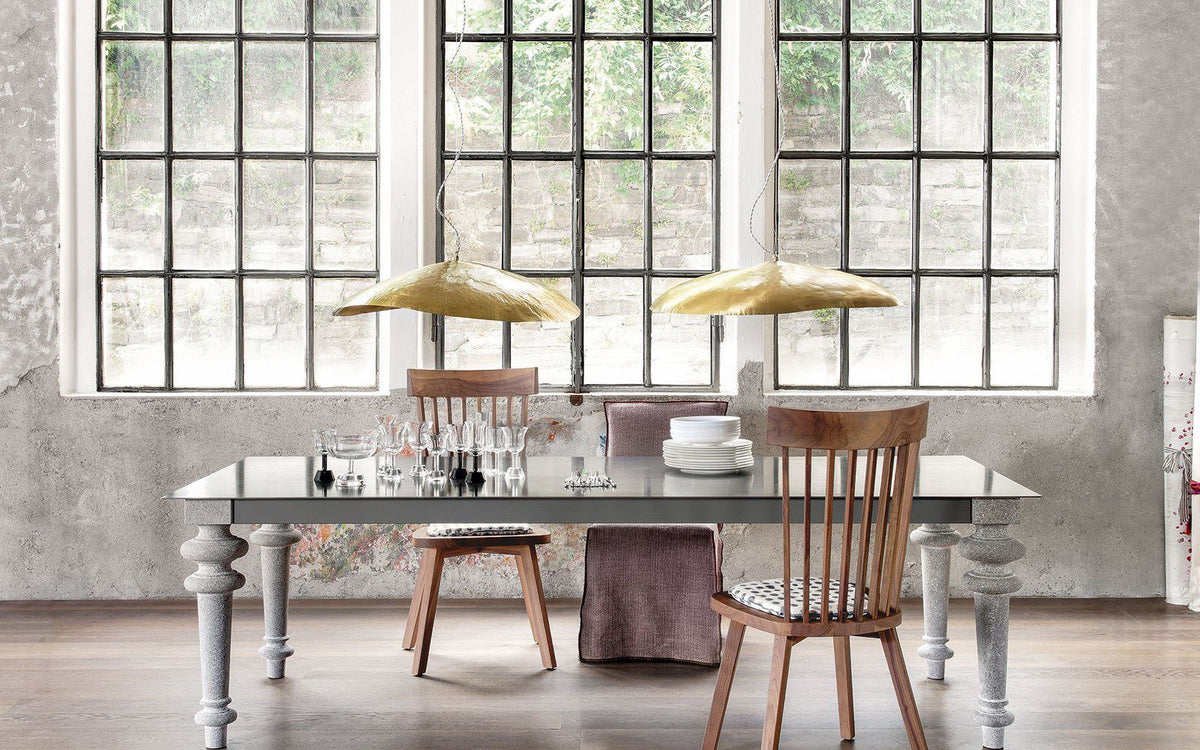 Hammered Brass Hanging Pendant Light