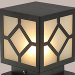 Retro European Square Outdoor Waterproof Led Garden Light Solar Landscape Decorative Lamp