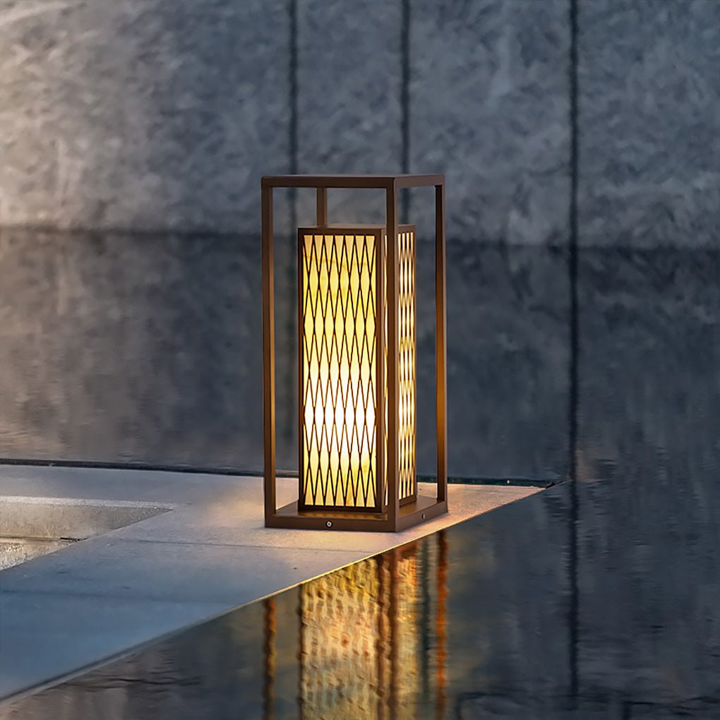 Retro Outdoor Waterproof Chinese Style Courtyard Landscape Decorative Lighting