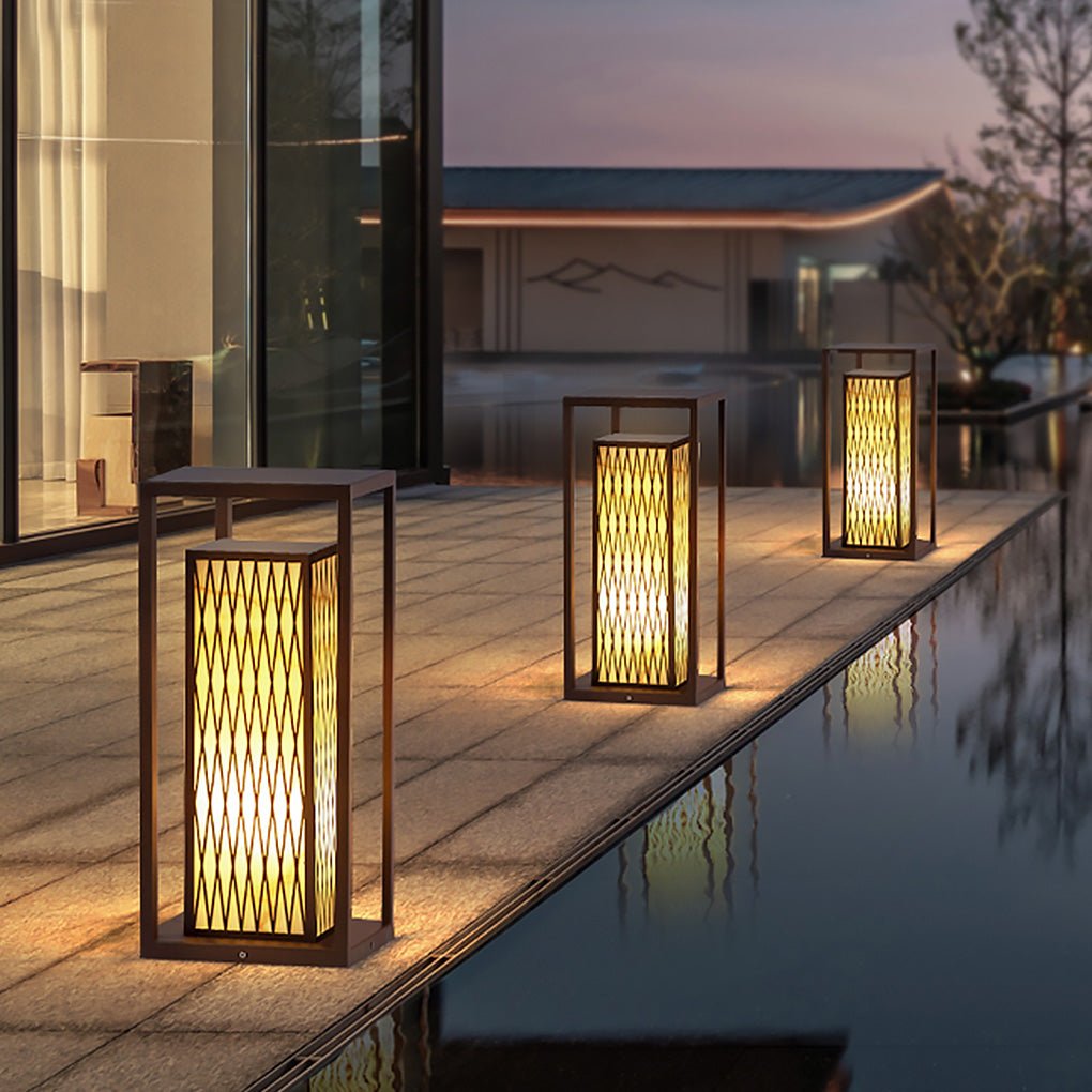 Retro Outdoor Waterproof Chinese Style Courtyard Landscape Decorative Lighting