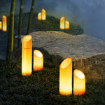 Simulation Bamboo Design Outdoor Waterproof Led Landscape Lighting Decorative Lamp