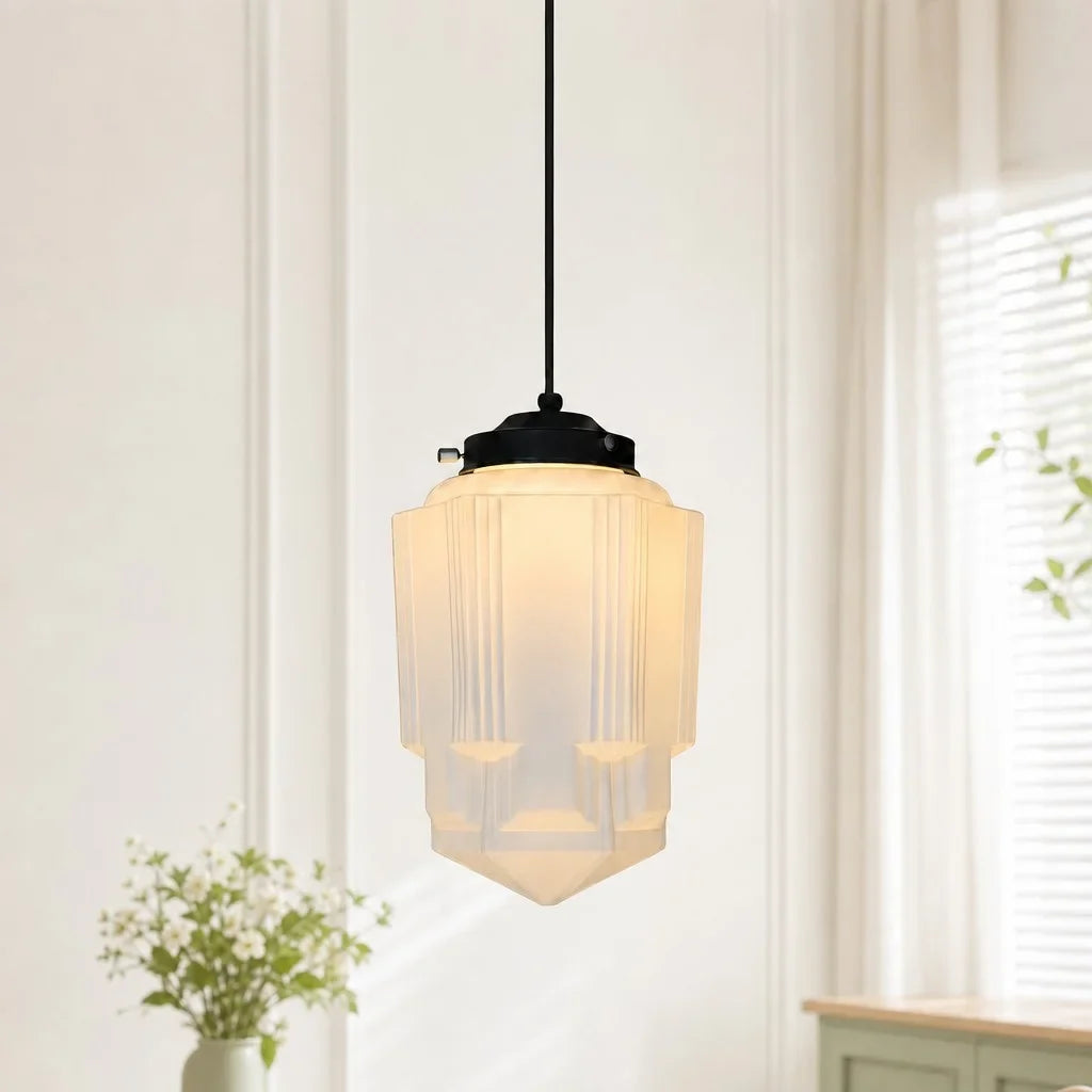 vintage-art-deco-geometric-milk-glass-pendant-light