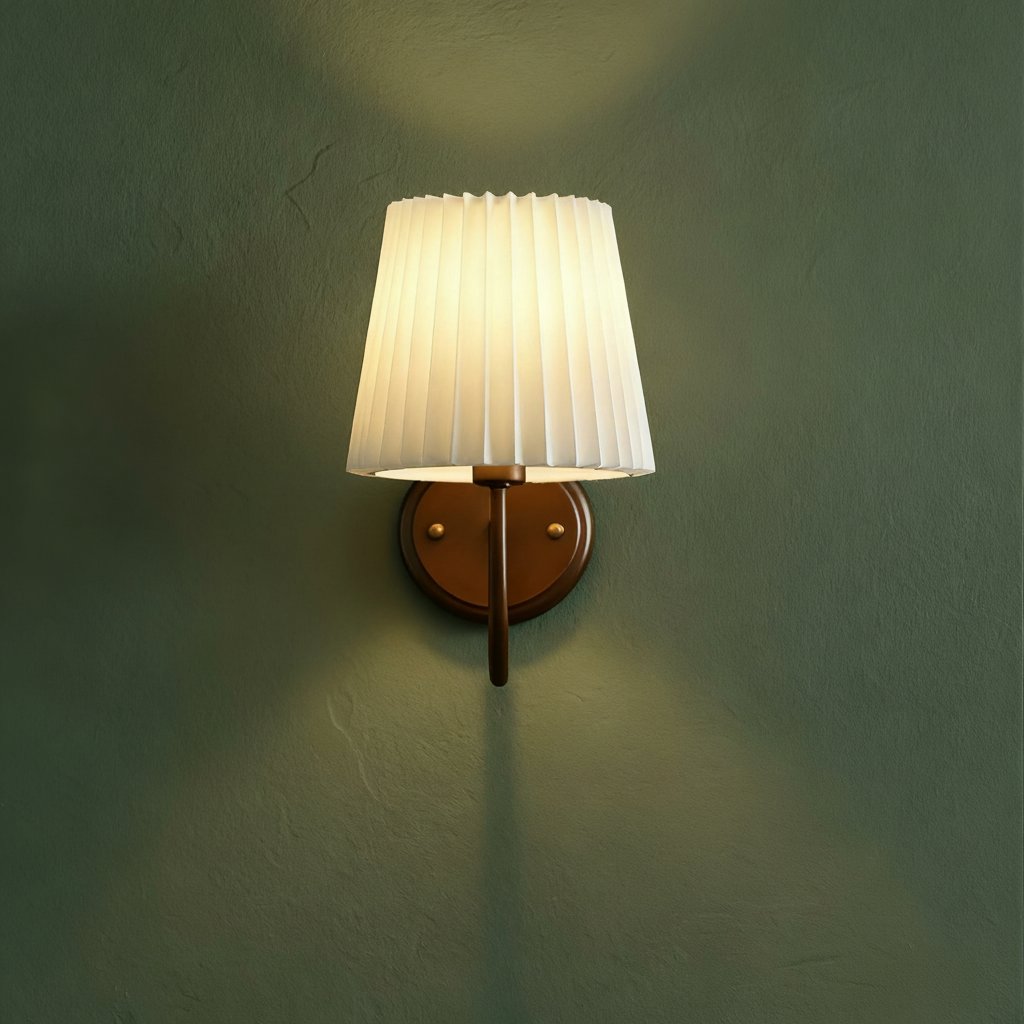 theodore-retro-pleated-fabric-iron-wall-sconce