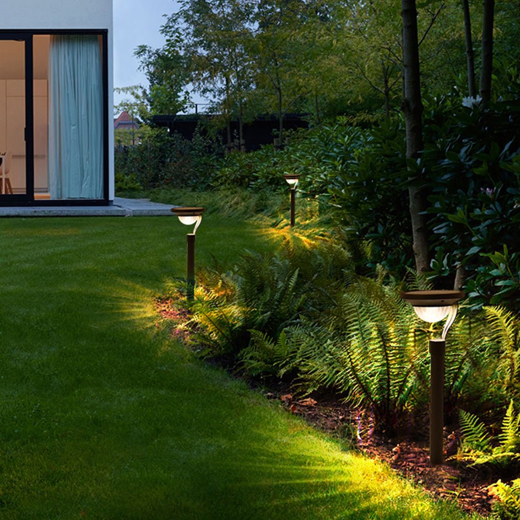 Solar Outdoor Waterproof Light Sense Design Led Landscape Lawn Lamp