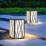 Square Led Waterproof Solar Post Light