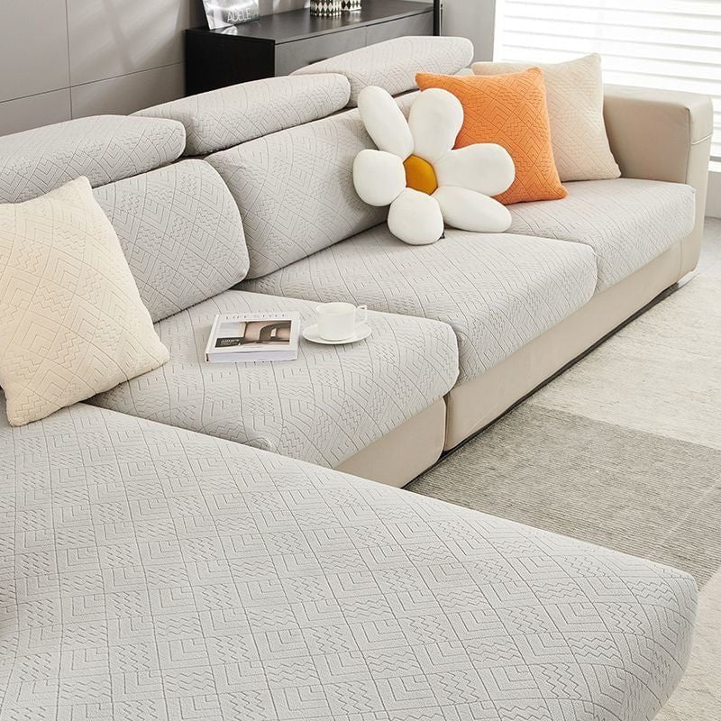 Wave Grid Magic Sofa Cover