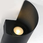 Unique Spiral Design Led Waterproof Two Way Luminous Wall Light For Aisle Balcony