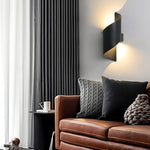 Unique Spiral Design Led Waterproof Two Way Luminous Wall Light For Aisle Balcony